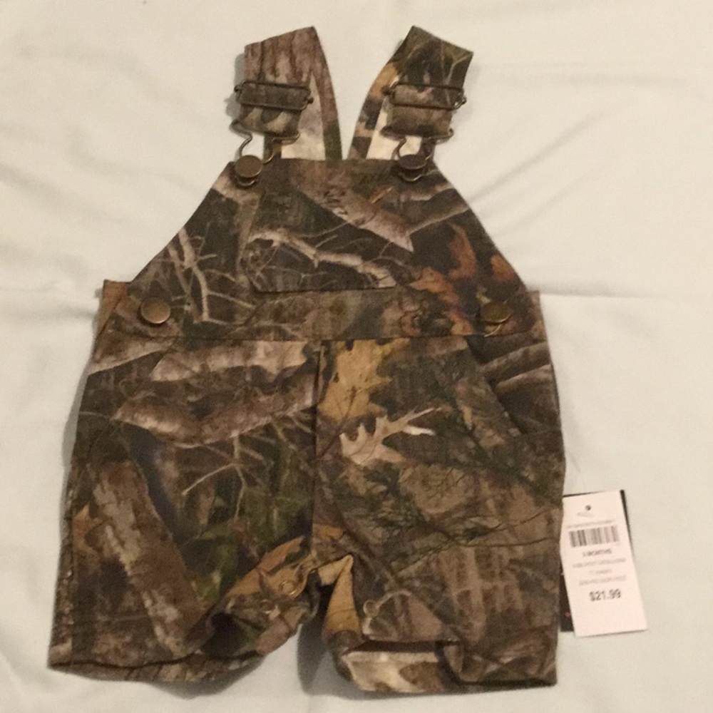 Bass Pro Camo Overalls NWT